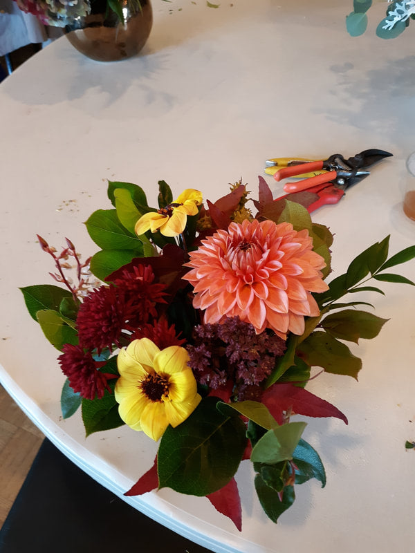 October 18, 2018 - Fresh Flower Arranging by Candyce Sylling and Kathie Irwin